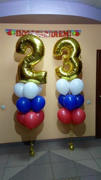 Композиция из шаров №60 - фото 39968