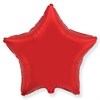 Фольгированный шар "Красная звезда" с гелием - фото 108851