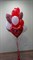 Композиция из шаров №42 с фольгированными сердцами - фото 29843