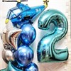 Композиция №319 с цифрой и вертолетом - фото 65440